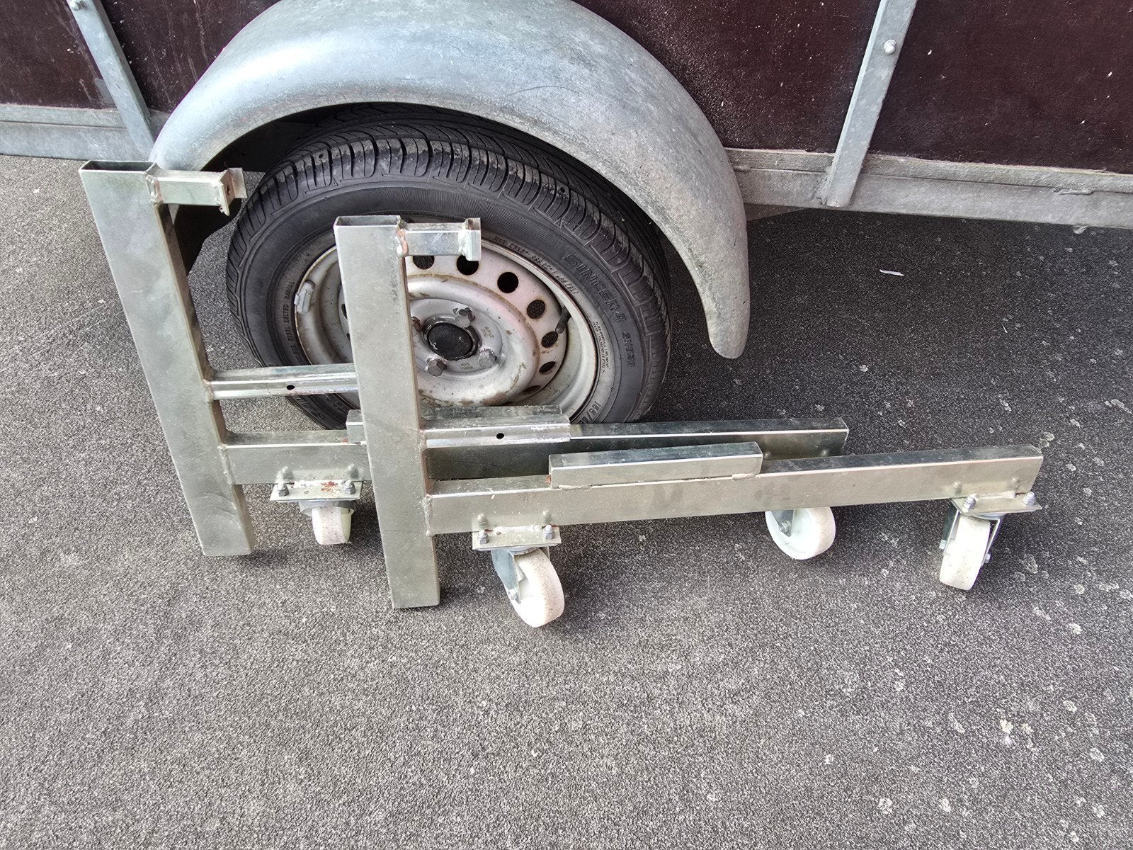 Kantelsteunen vouwwagen Trigano Chantilly, 100 liter of meer, Ophalen, Transportkar