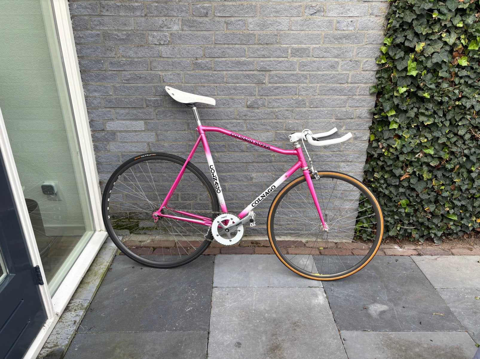 Colnago stalen tijdritfiets/ fixie (freewheel), Minder dan 10 versnellingen, Gebruikt, Staal, 57 tot 61 cm