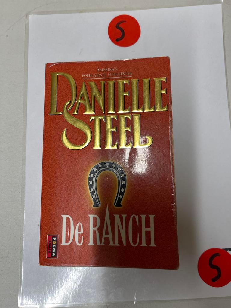 Danielle Steel - De Ranch (Poema Roman), Verzamelen, Speldjes, Pins en Buttons, Zo goed als nieuw, Ophalen of Verzenden