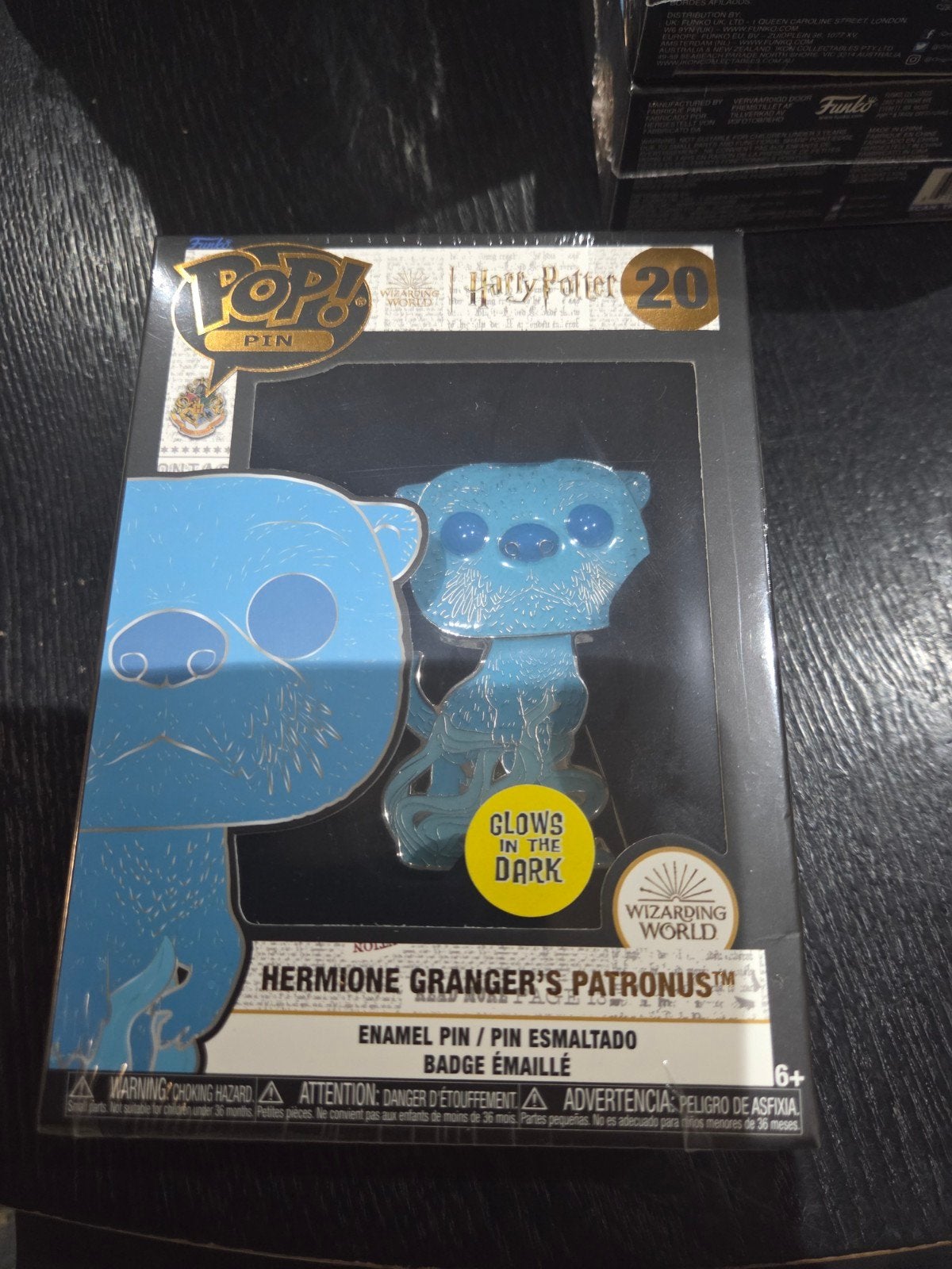 Funko Pop Pin Harry Potter Hermione Granger's Patronus 20, Ophalen of Verzenden, Nieuw