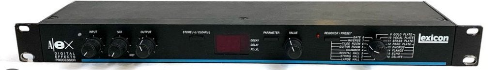 Lexicon Alex Digital Effects Processor, Muziek en Instrumenten, Effecten, Ophalen of Verzenden, Gebruikt, Chorus