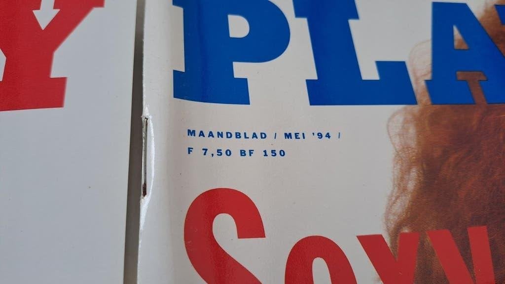 9 vintage Playboy magazines uit 1994, Boeken, Ophalen of Verzenden, Zo goed als nieuw, Muziek, Film of Tv