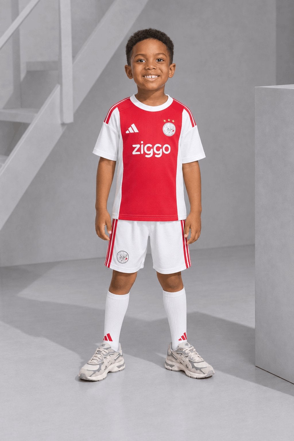 Ajax Thuistenue 2026/2027 voor Kinderen en Volwassenen, Ophalen of Verzenden, Nieuw, Jongen of Meisje