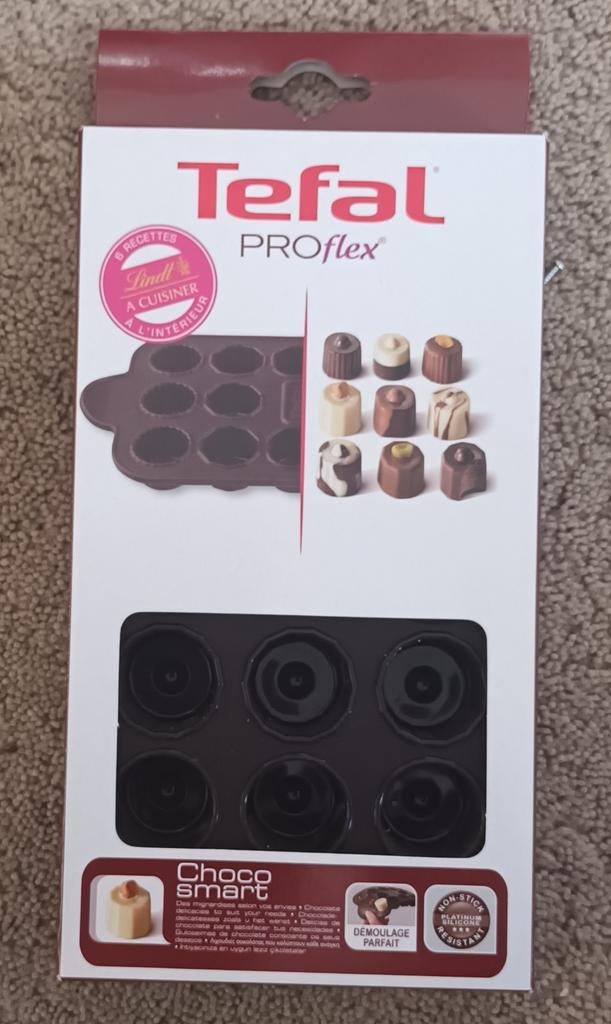 Tefal Proflex Chocosmart chocoladevorm nieuw in verpakking, Overige typen, Nieuw, Ophalen of Verzenden, Rubber/elastomeren