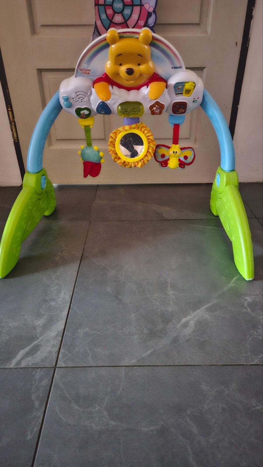 VTech Winnie de Poeh Babygym/Speelkleed, Ophalen, Gebruikt, Babygym, Met geluid