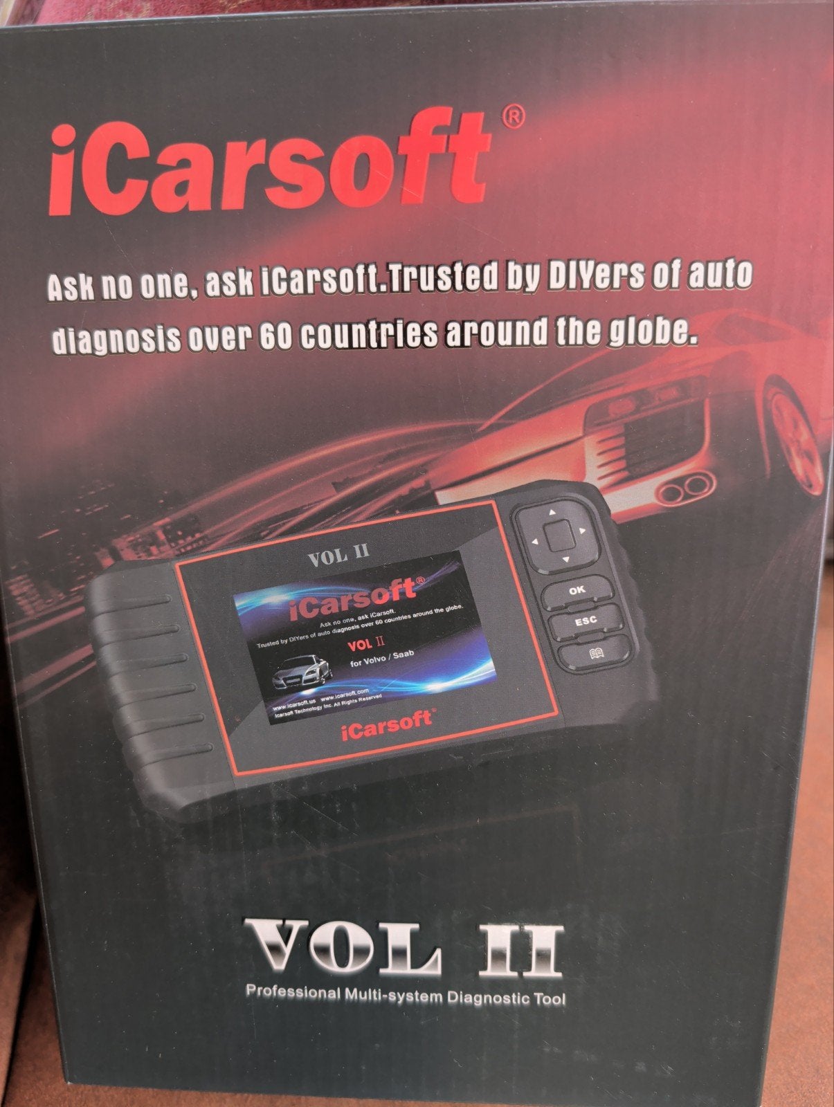 iCarsoft VOL II Professionele Diagnosetool voor Volvo/Saab, Ophalen of Verzenden