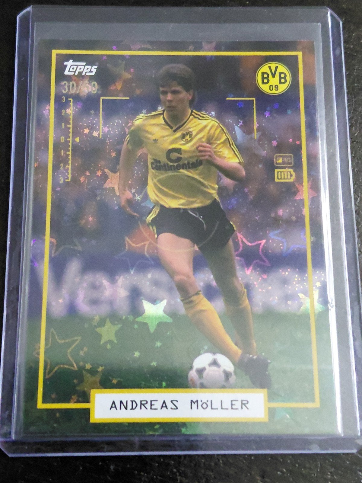 Topps Andreas Möller BVB 09 Midfielder Legend Kaart 30/50, Verzamelen, Ophalen of Verzenden, Zo goed als nieuw, Buitenlandse clubs
