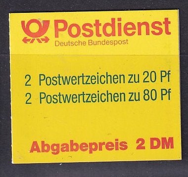 Duitsland postzegelboekje 28 A 1993 postfris, Postzegels en Munten, Ophalen of Verzenden, BRD, Postfris