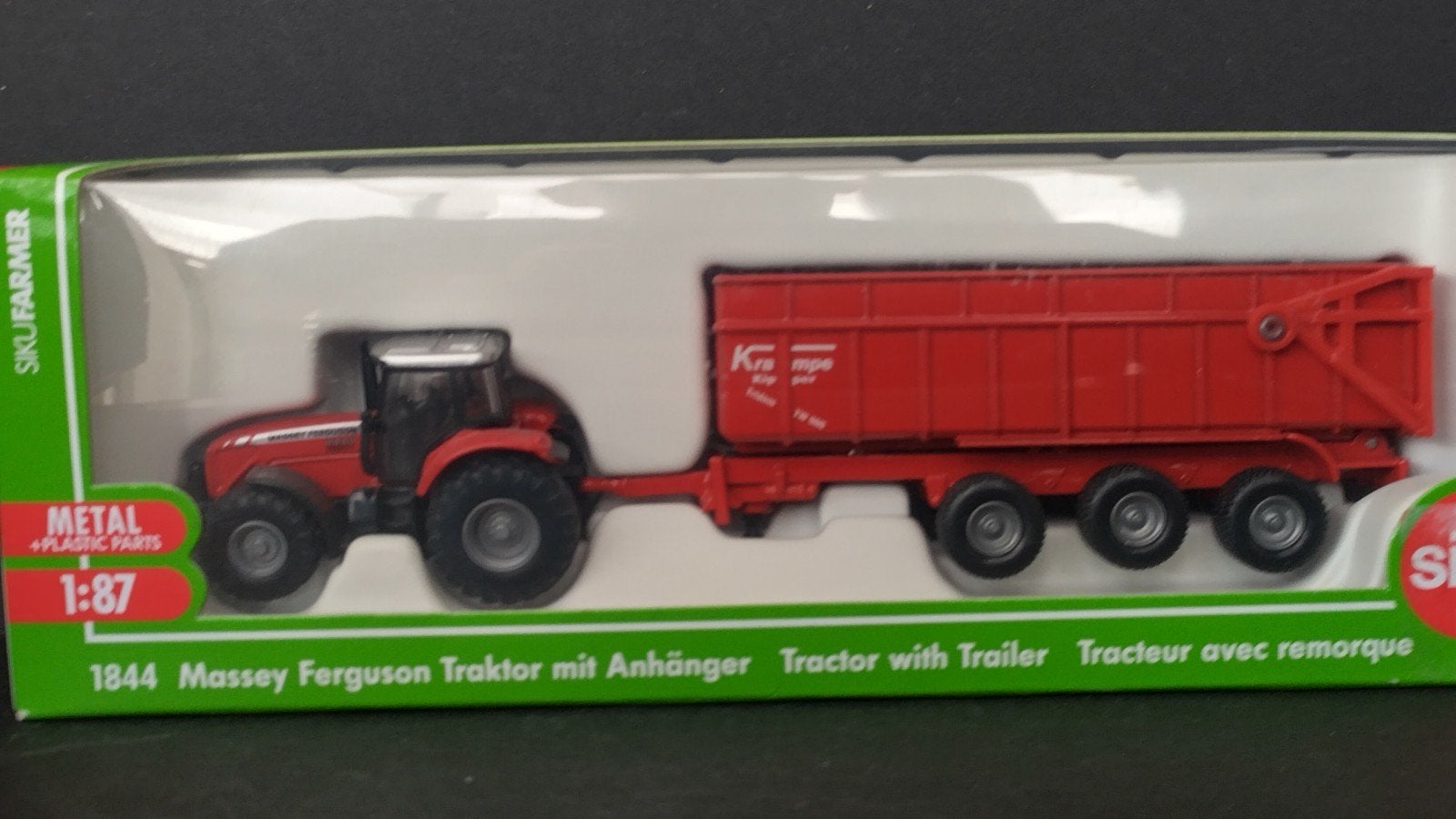 Massey Ferguson 1:87 H0 Siku Metal Pol, SIKU, Verzenden, Nieuw, Sieper