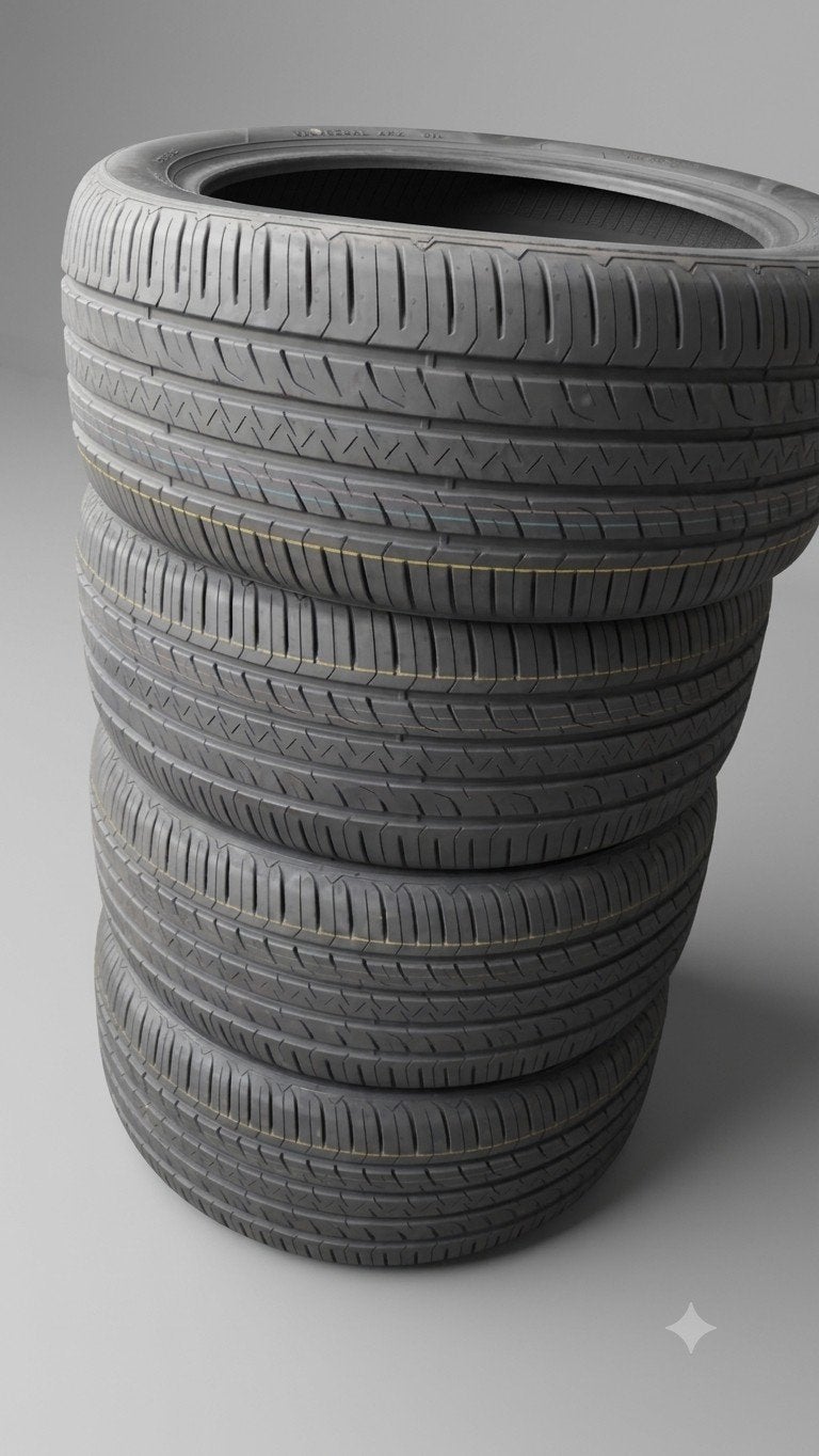 4x Goodyear Zomerbanden 235/55 R18 104V - Demo, Ophalen, 18 inch, Gebruikt, 235 mm