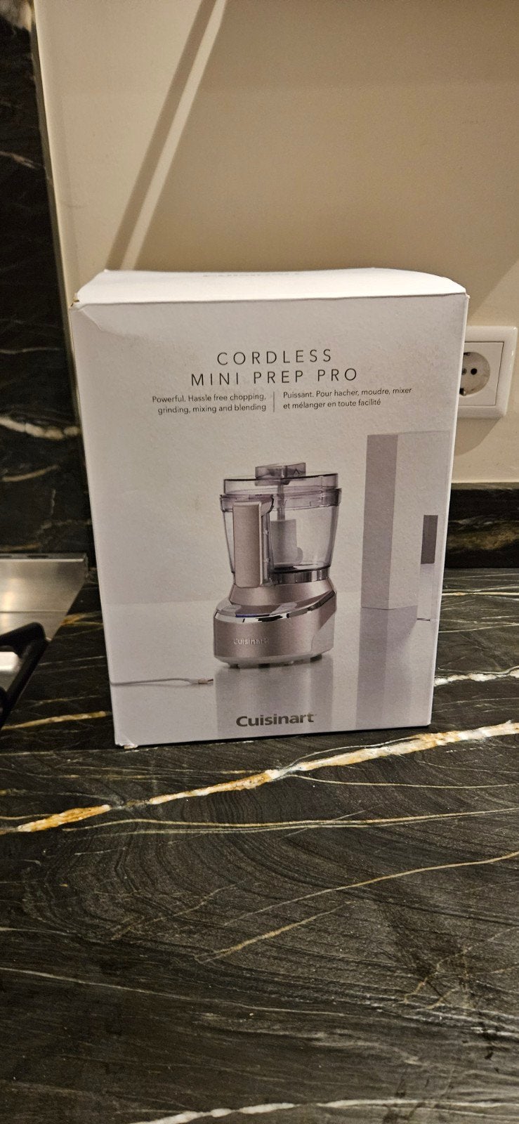 Cuisinart Cordless Mini Prep Pro RMC100E Draadloze Keukenma, 2 snelheden, Nieuw, Ophalen of Verzenden, Vaatwasserbestendig