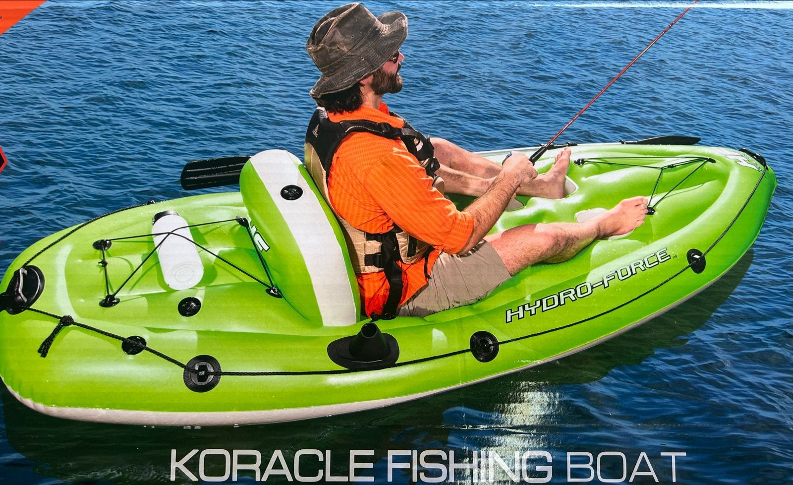 Nieuw in doos: Hydro-Force Koracle Opblaasbare Kajak, Watersport en Boten, Ophalen of Verzenden, Opblaasbaar, Nieuw, 1-persoons