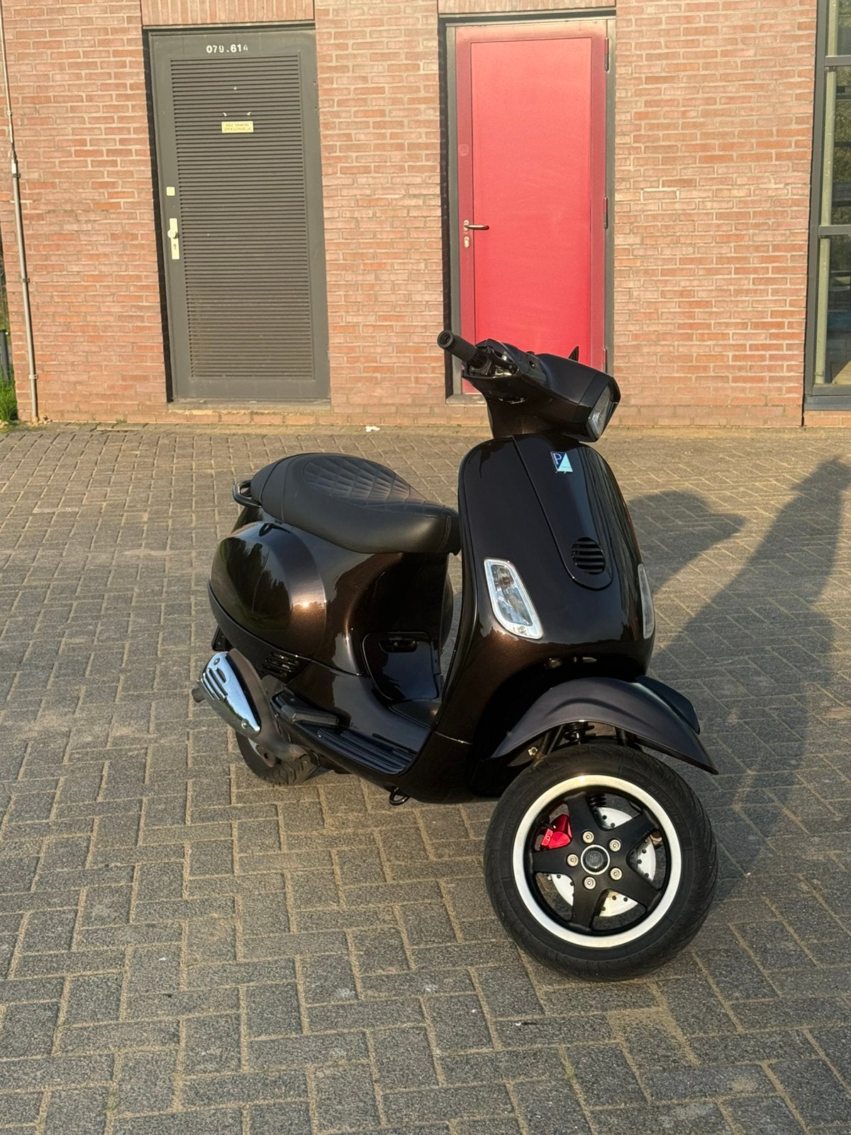 Vespa s50 TEKOOP/RUIL compleet overgespoten, Fietsen en Brommers, Ophalen, Vespa S, Zo goed als nieuw, Benzine