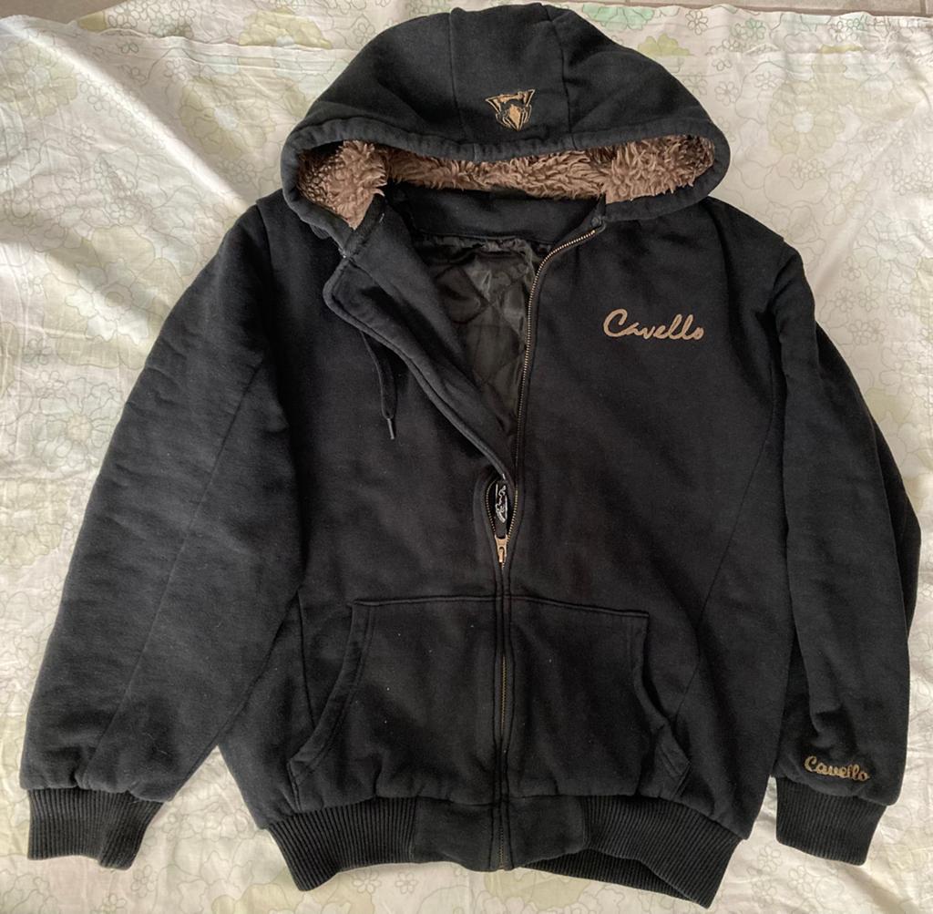 Cavello gevoerde hoodie met rits - Maat L, Ophalen of Verzenden, Zo goed als nieuw