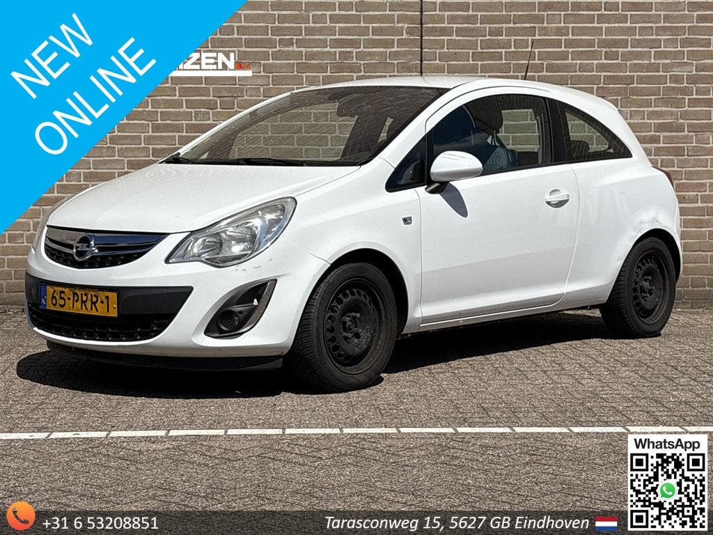 Opel Corsa 1.3 CDTi EcoFlex Cosmo | Leder | Airco |, Auto's, Opel, Voorwielaandrijving, Gebruikt, Wit, Origineel Nederlands