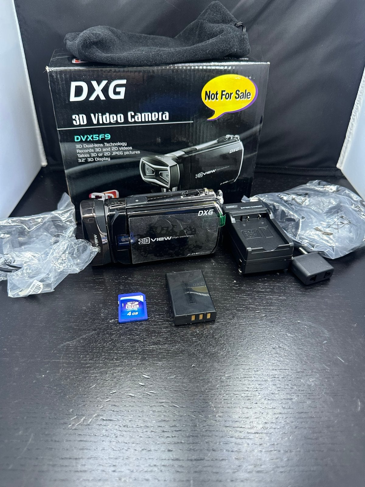 DXG DVX5F9 3D Full HD Videocamera - Zo goed als nieuw, Overige merken, Full HD, Overige soorten, Ophalen of Verzenden