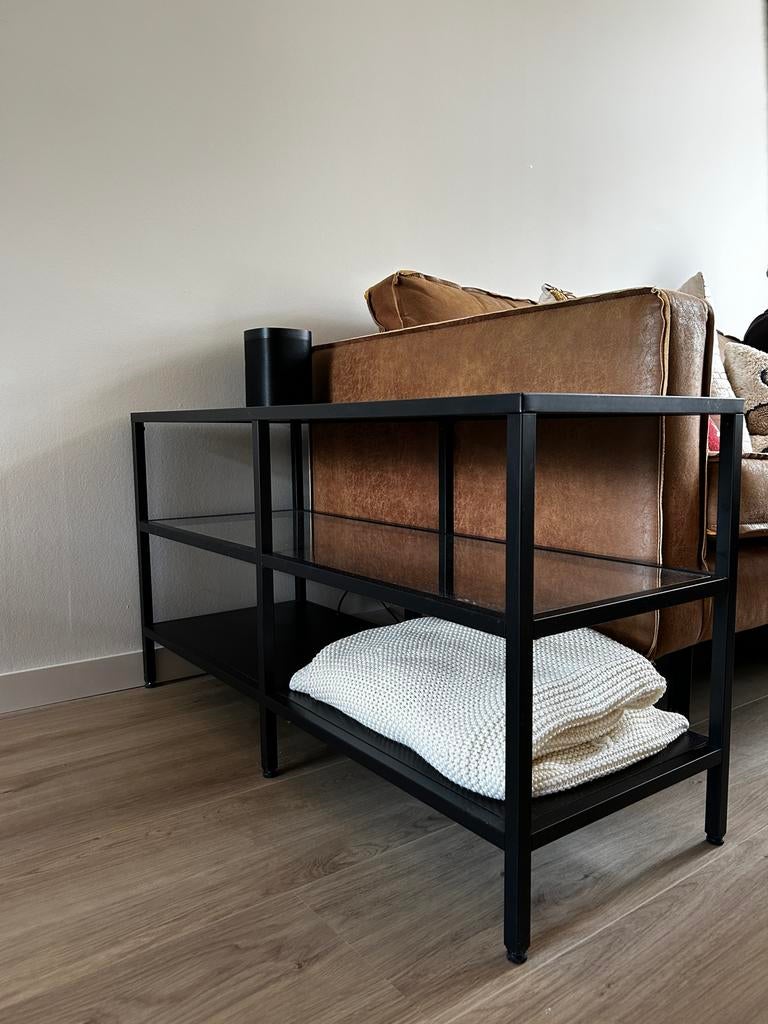 Sidetable IKEA - Vittsjö, Huis en Inrichting, Tafels | Sidetables, Ophalen, Gebruikt, 50 tot 100 cm, Metaal
