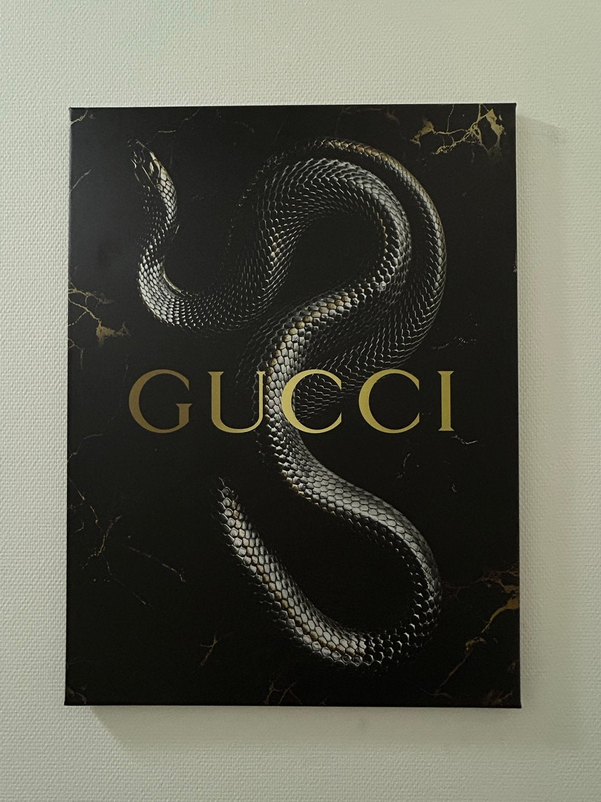 Gucci Canvas met authenticiteit certificaat - Dotcomcanvas, Ophalen, Zo goed als nieuw, 50 tot 75 cm, Print