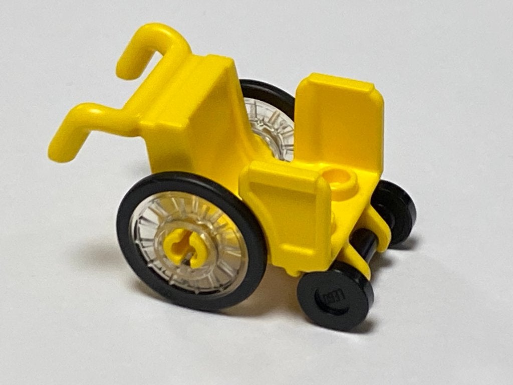 Lego nieuwe gele rolstoel, Overige thema's, Lego, Nieuw, Ophalen of Verzenden