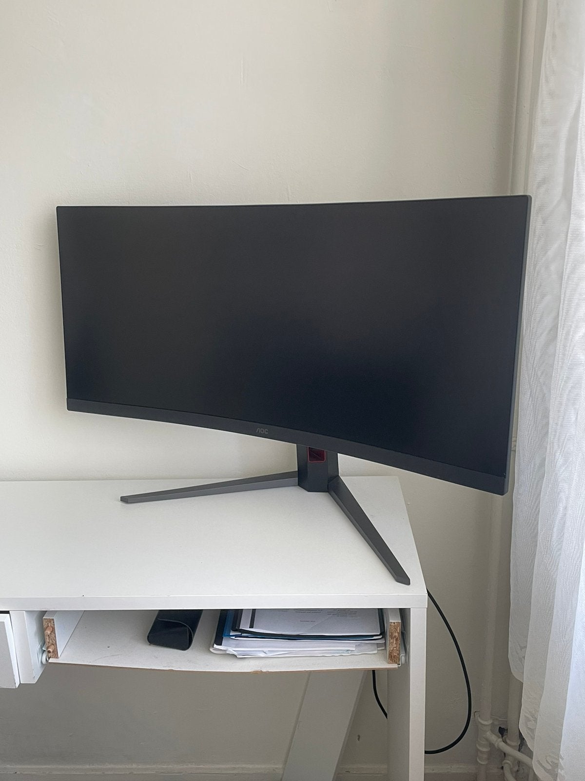 1440p Ultrawide Gaming Monitor, VA, Zo goed als nieuw, Ultrawide, Ophalen