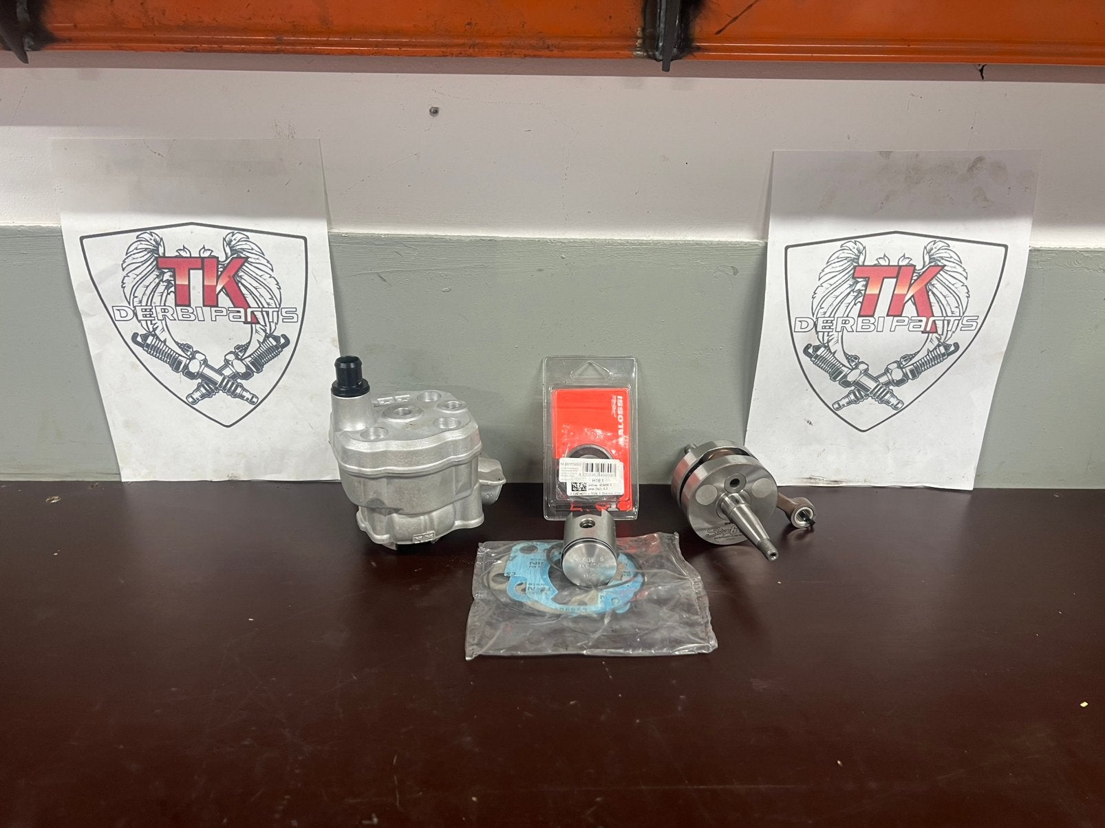 Stage 6 sport pro mk2 cilinder en krukas kit am6 50cc, Am6, Nieuw, Ophalen of Verzenden, Cilinder