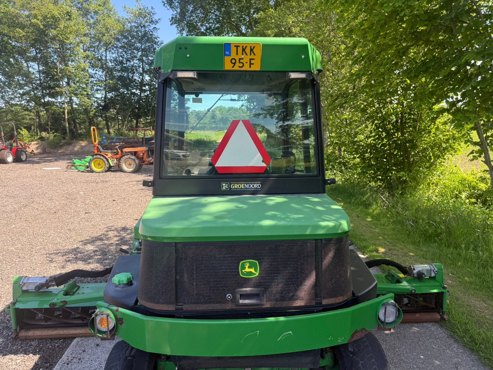 john deere 1905 kooimaaier / grasmaaier / gazonmaaier, Tuin en Terras, Ophalen of Verzenden, Gebruikt, 90 tot 120 cm
