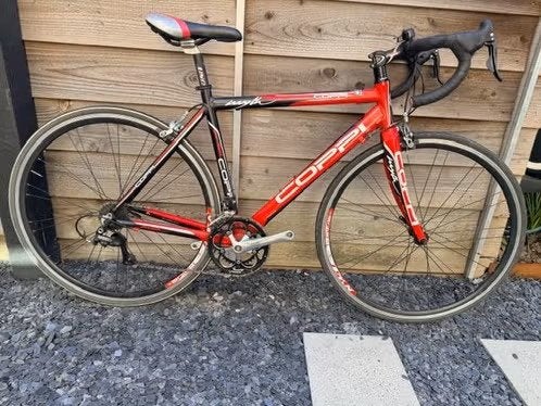 Racefiets Fausto Coppi Mythical maat 50, Gebruikt, Velgrem, Aluminium, 49 tot 53 cm