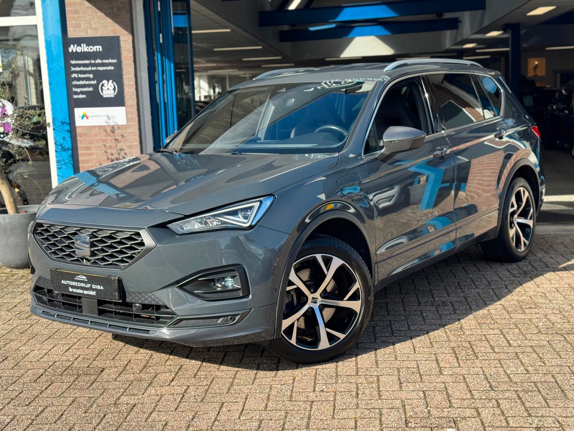 Seat TARRACO 1.4 TSI e-Hybrid PHEV FR 2021 NAVI Trekh NAP!, Auto's, Dealer onderhouden, 4 cilinders, 150 pk, Plug-in hybride