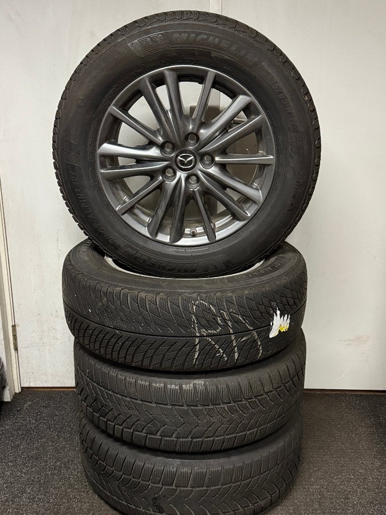 Mazda CX5 225/65/R17 winterset, Ophalen, Gebruikt, Banden en Velgen, 17 inch
