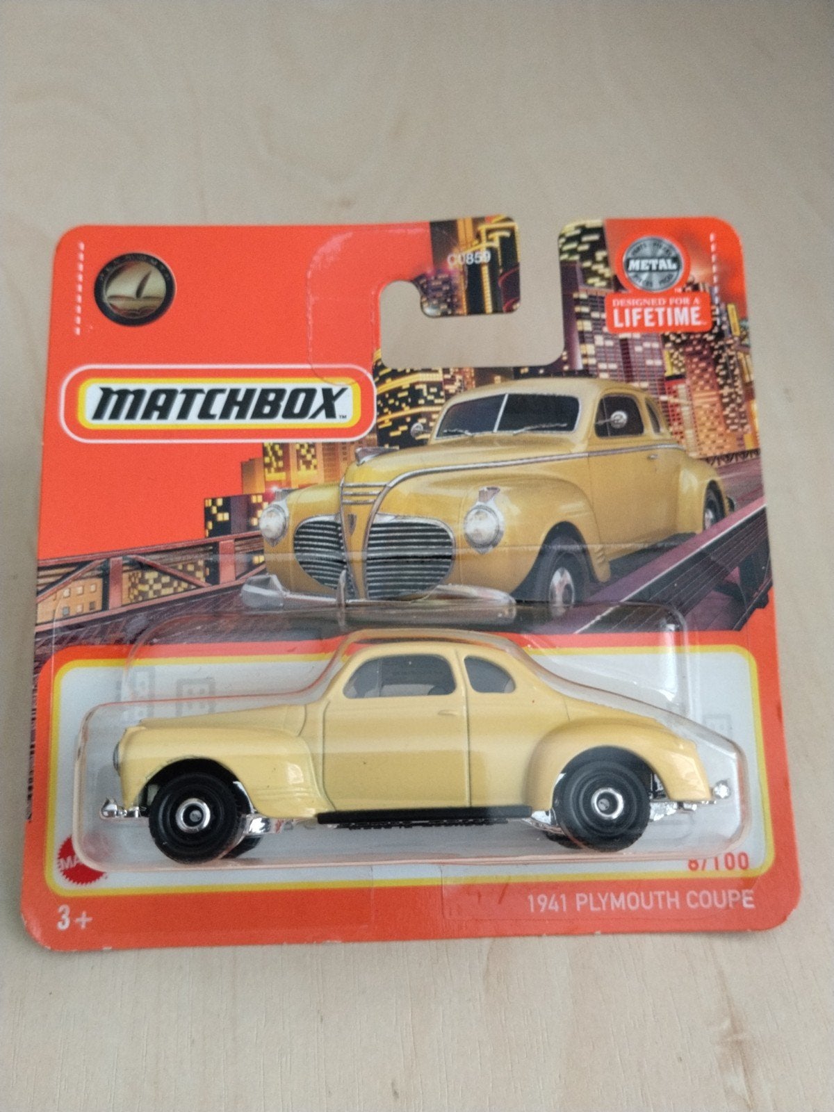 Matchbox 1941 Plymouth coupe, Ophalen of Verzenden, Nieuw, Auto