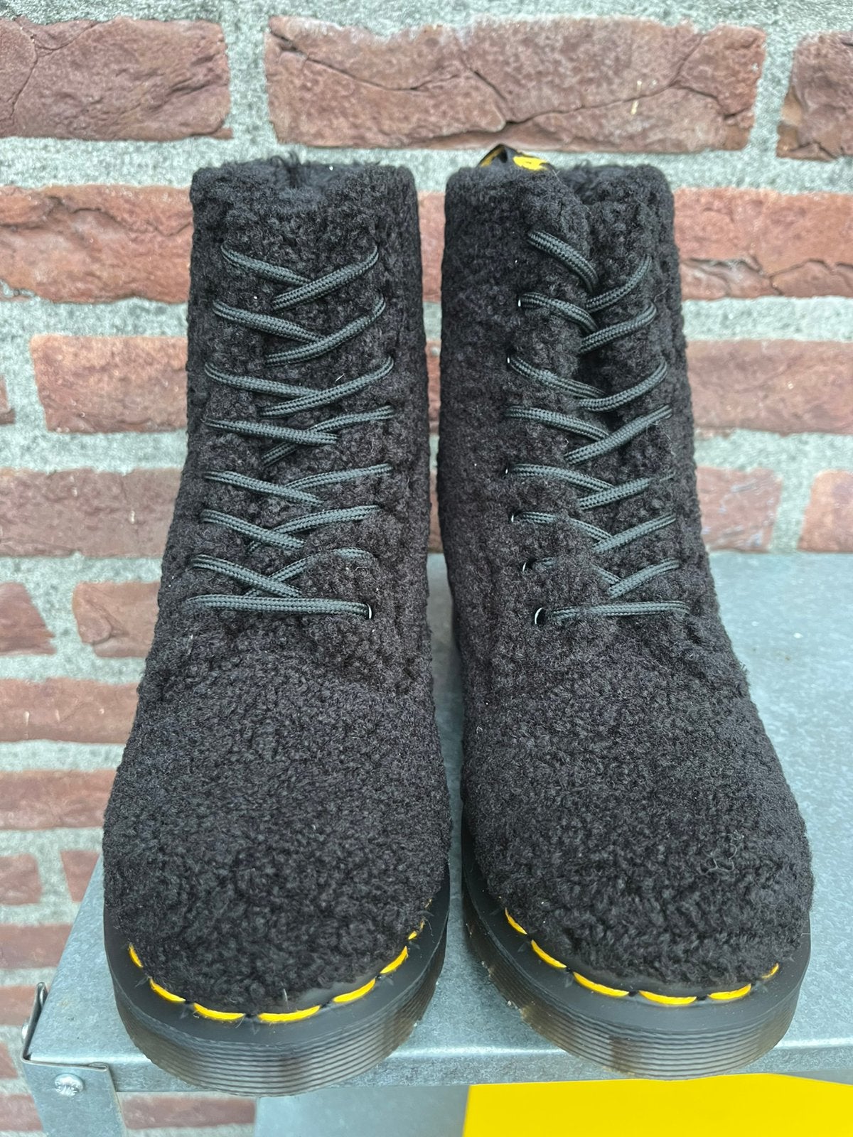 Dr. Martens 1460 Pascal Teddy maat 37, Dr. Martens, -, Zwart, -
