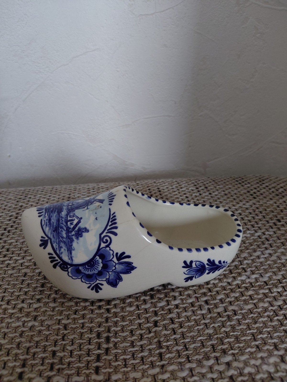 Delfts Blauw Klompje - Handgeschilderd - Made in Holland, Antiek en Kunst, Ophalen of Verzenden