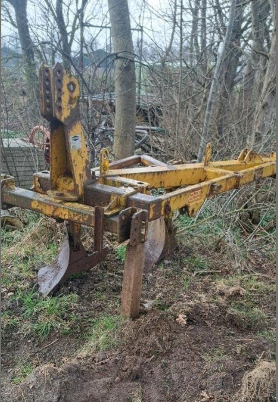 Ploeg rumptstad 2 schaar (3 schaar) opknapper, Ophalen, Gebruikt, Rumptstad