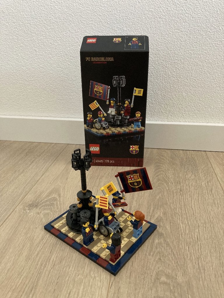 FC Barcelona Celebration Lego 40485, Lego, Compleet, Ophalen of Verzenden, Zo goed als nieuw