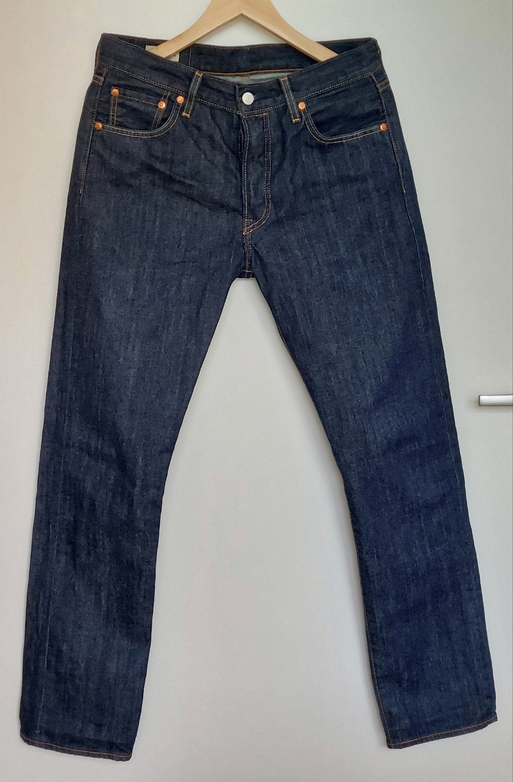 Levi's 501 dames, W30L32, katoen., Ophalen of Verzenden, Zo goed als nieuw, Blauw, W30 - W32 (confectie 38/40)