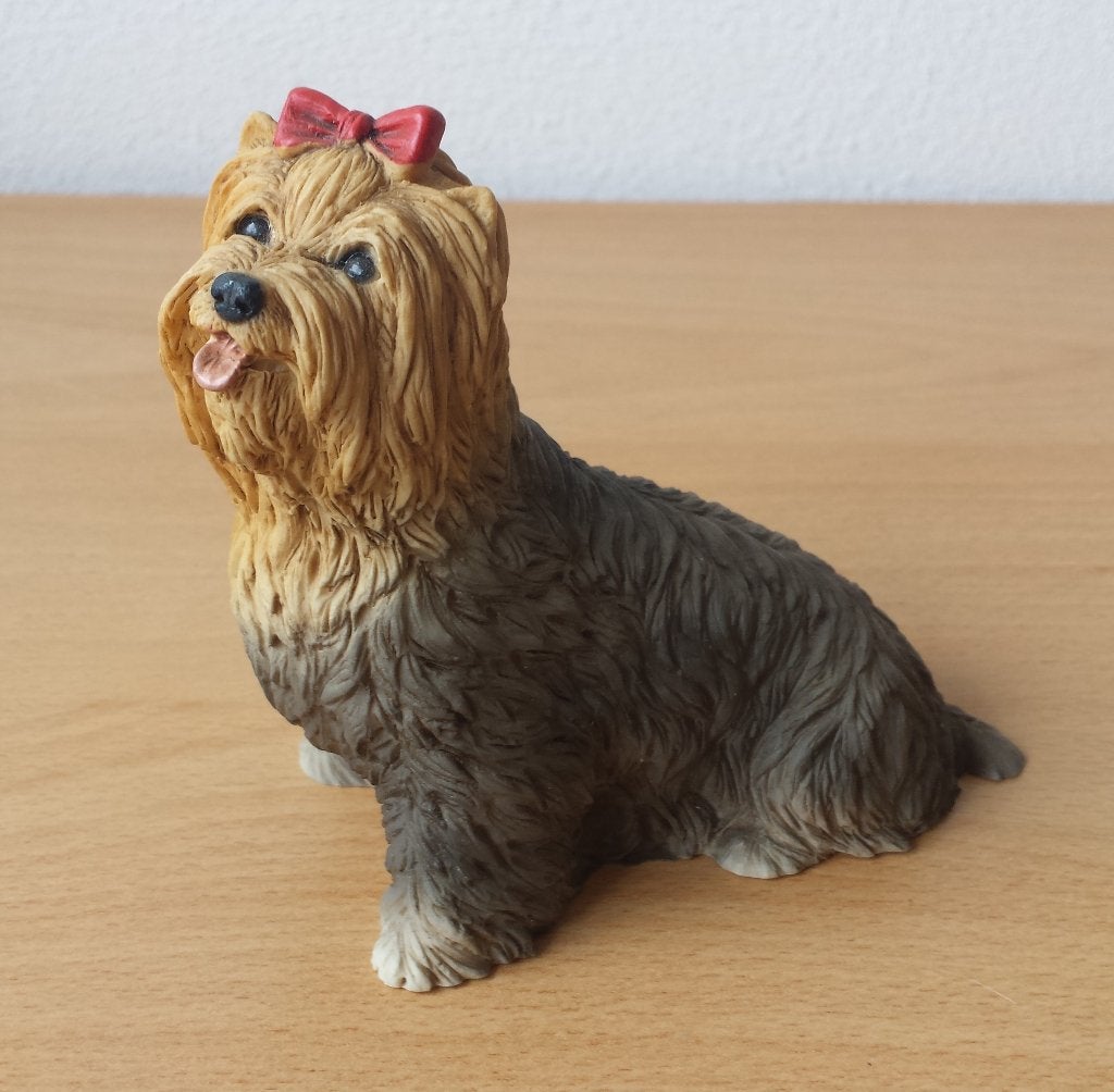 Beeldje Hond - Yorkshire Terriër - Castagna - 1988, Verzamelen, Ophalen of Verzenden, Zo goed als nieuw, Hond of Kat, Beeldje of Figuurtje