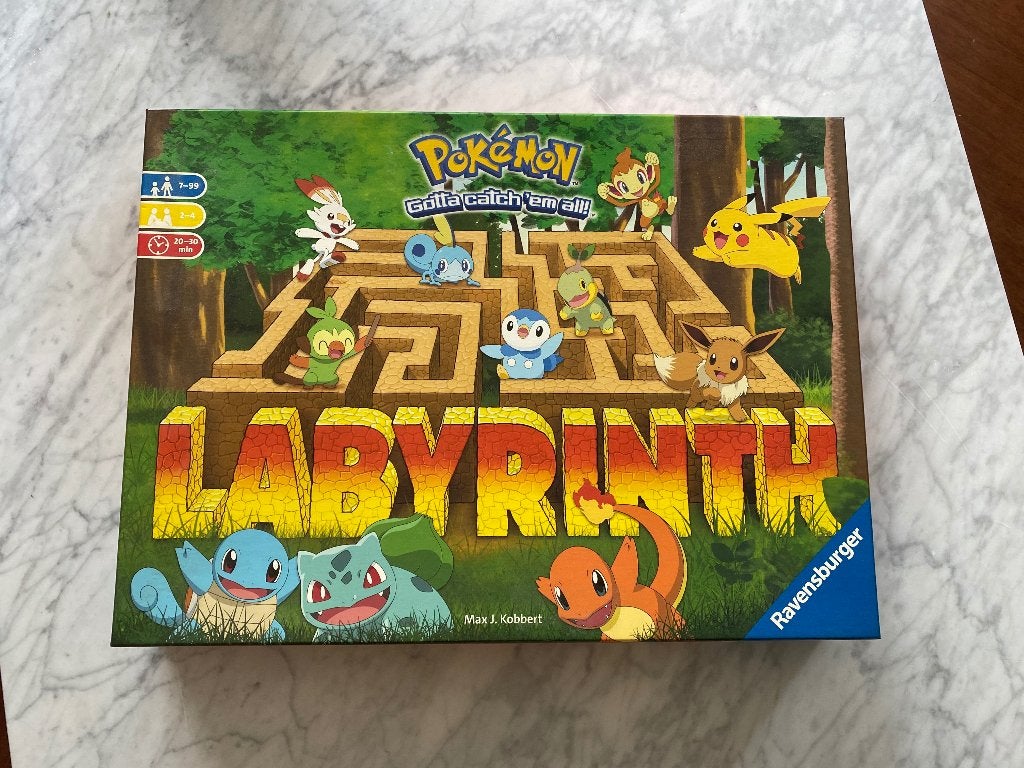 Bordspel Pokémon Labyrinth, Een of twee spelers, Ophalen of Verzenden, Nieuw, Ravensburger