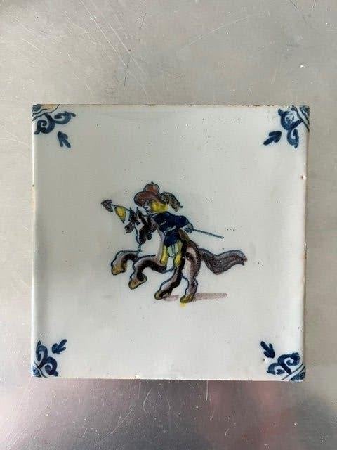 Prachtig tegeltje Koninklijke Tichelaar Makkum, Ophalen of Verzenden