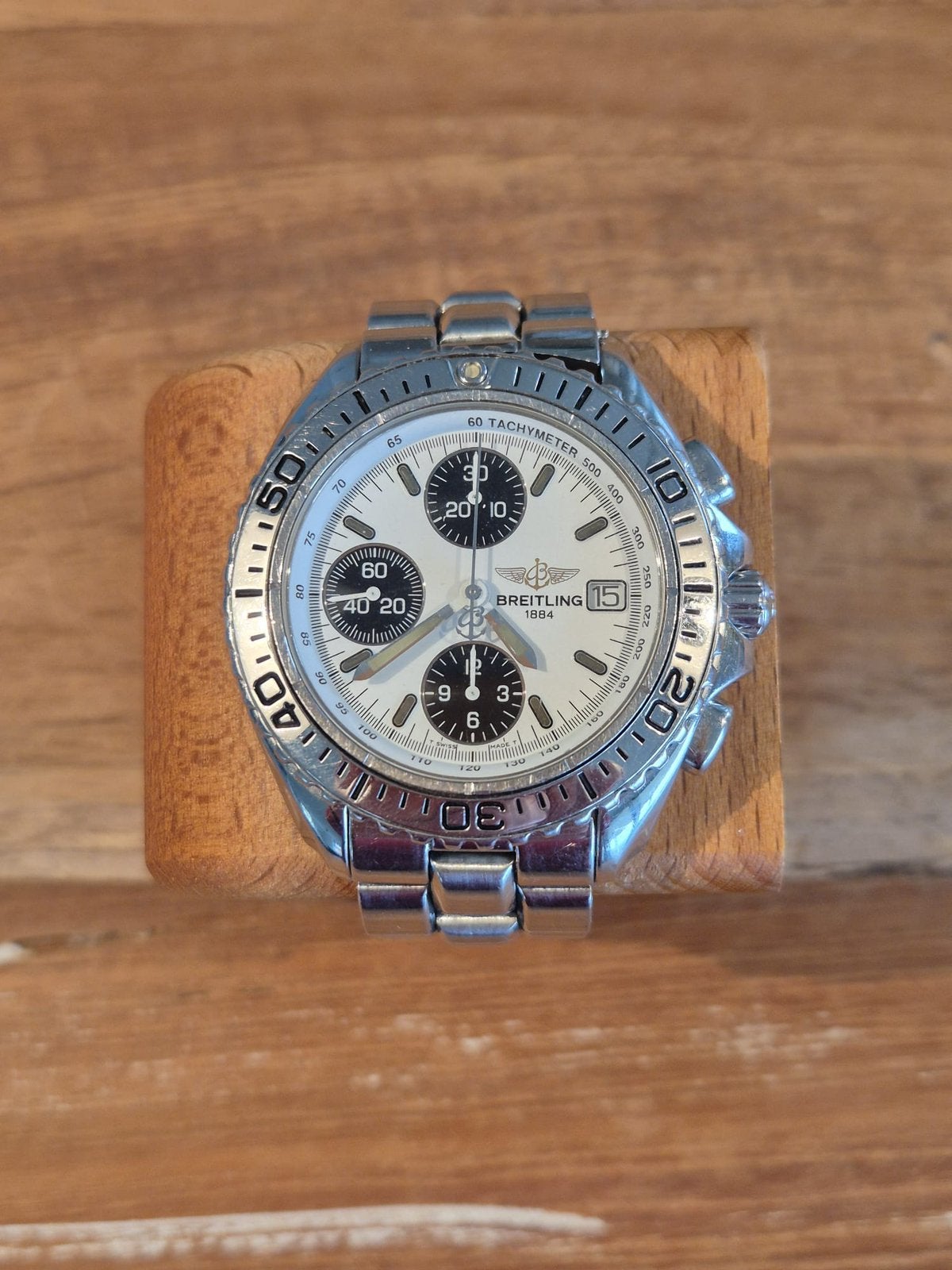 Breitling Chrono Shark A13051 – Automaat – 41 mm, Ophalen of Verzenden, Zo goed als nieuw, Staal, Breitling