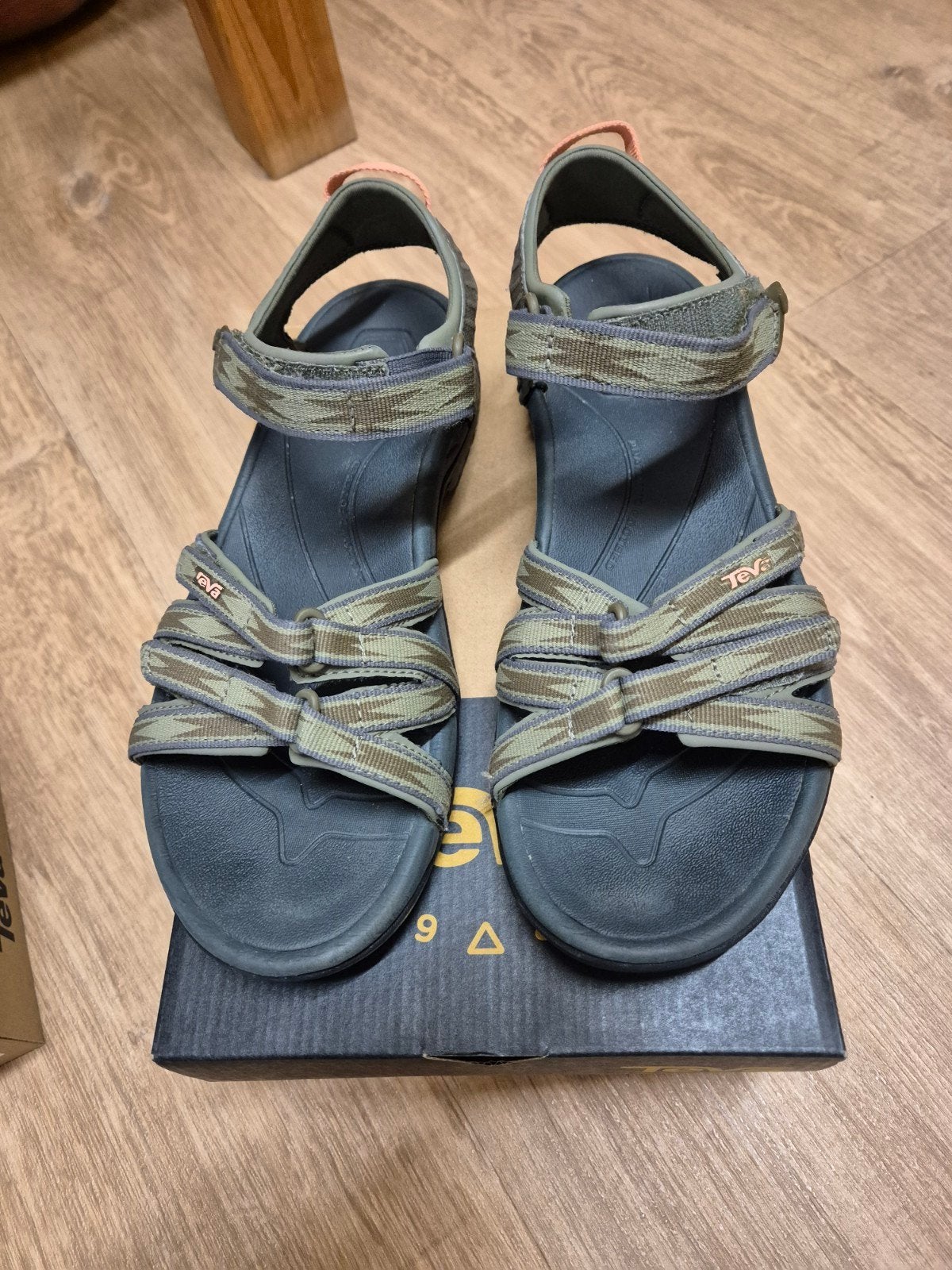 Teva Sandalen, Ophalen, Zwart, Sandalen of Muiltjes, Teva