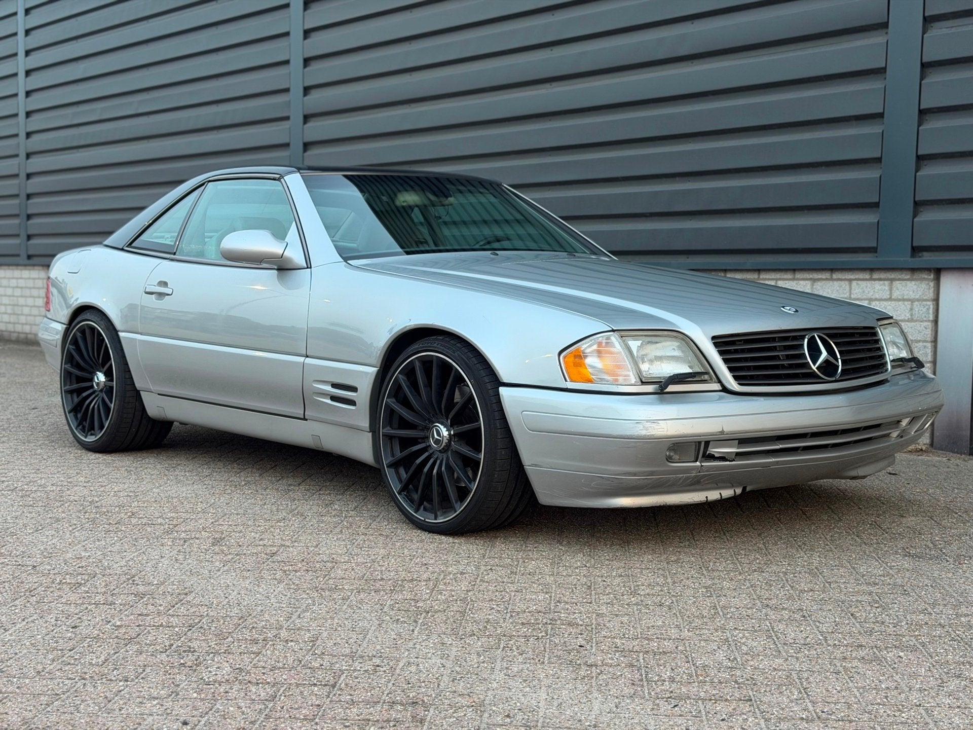 Mercedes-Benz SL500 V8 Automaat | hardtop | 20inch, Auto's, Automaat, Cabriolet, 320 pk, Leder