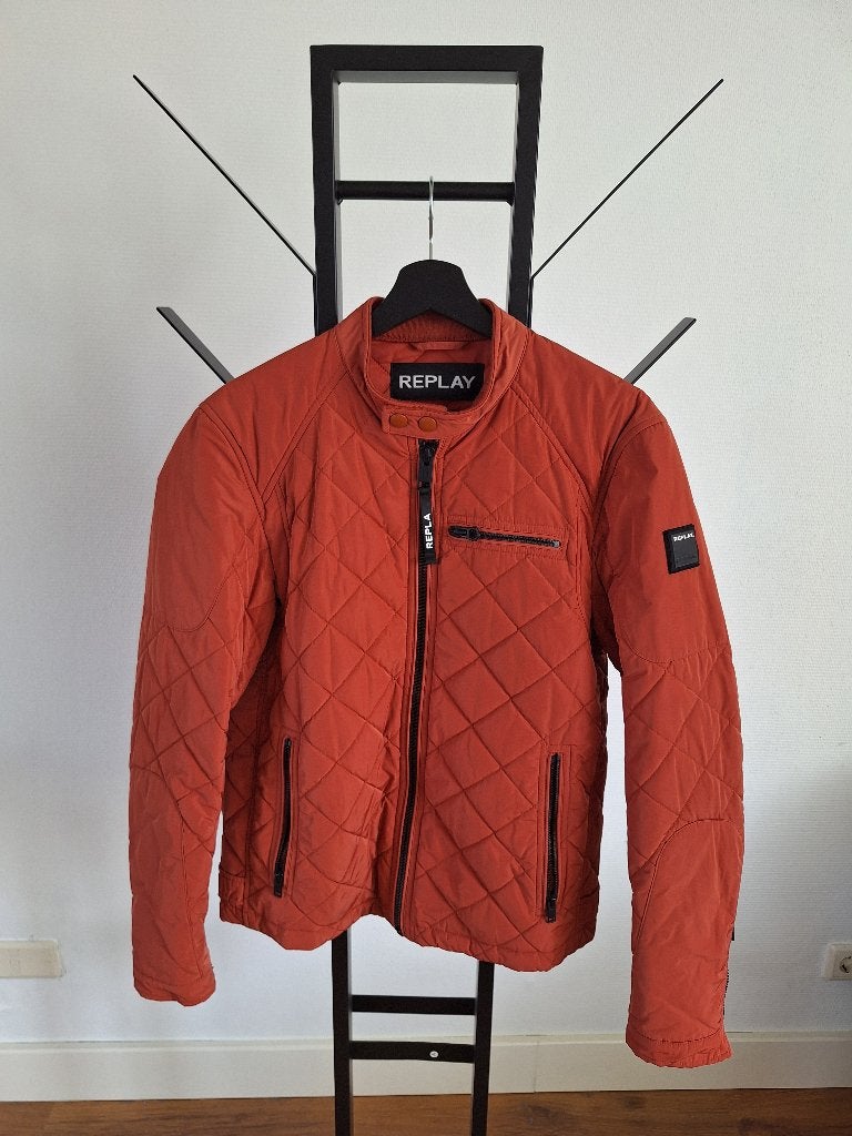 jas Replay, Maat 48/50 (M), Oranje, Ophalen of Verzenden, Zo goed als nieuw