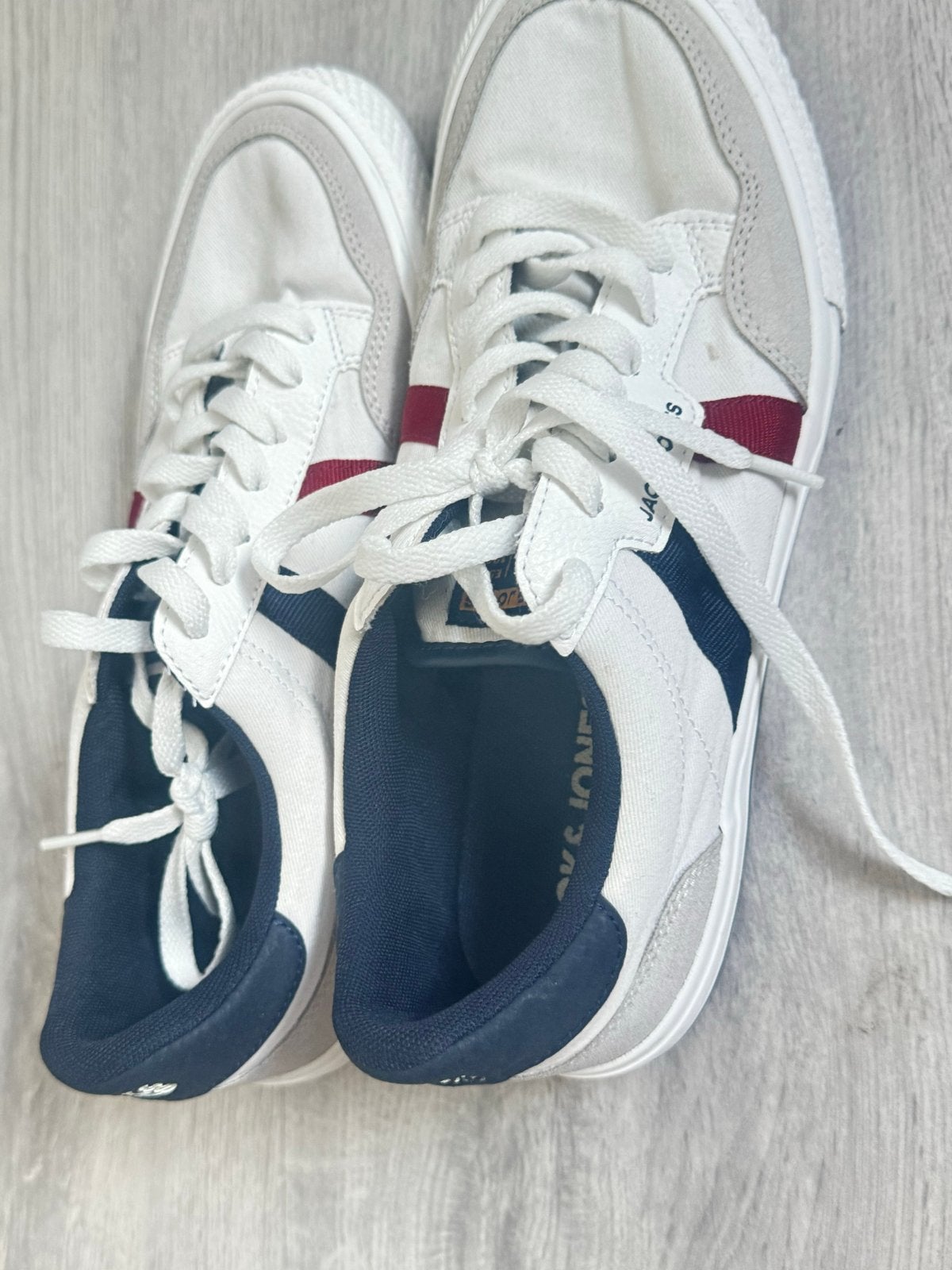 Jack & Jones en Nickelson sneakers, Ophalen of Verzenden, Gedragen, Wit, Sneakers of Gympen