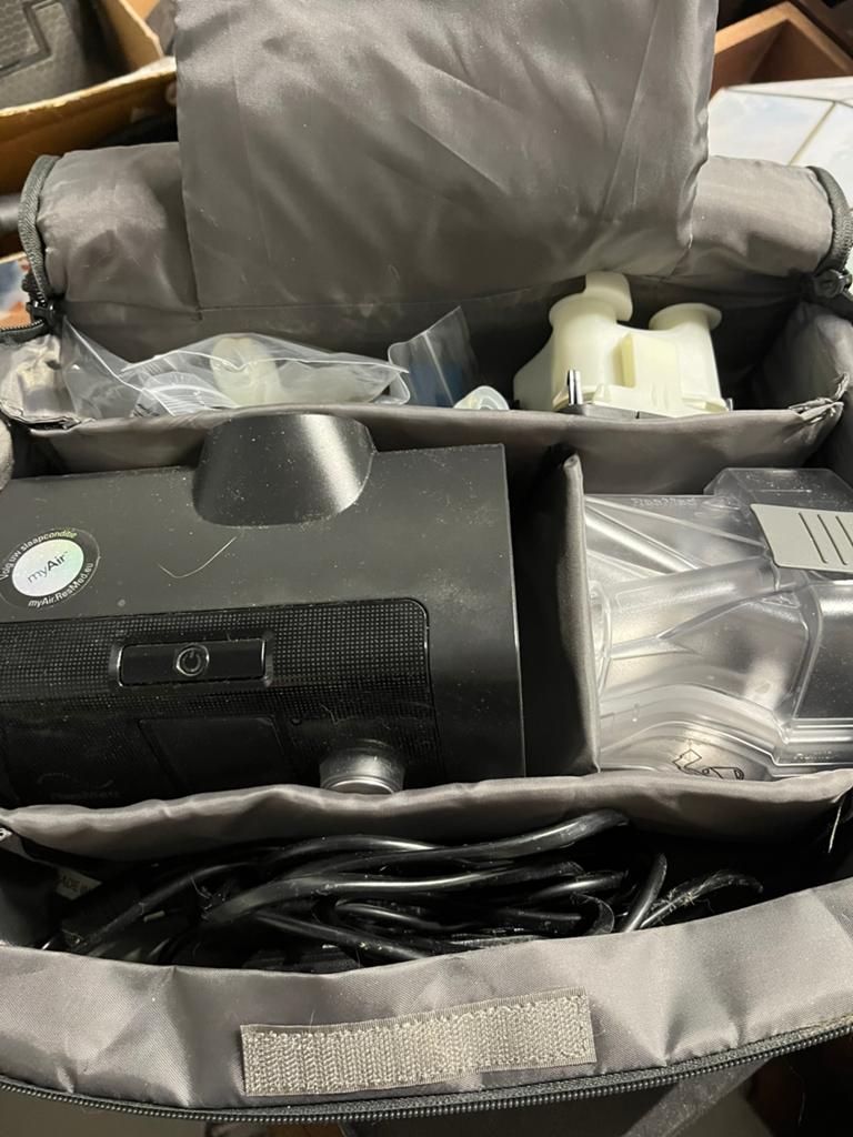 ResMedAirSense 10 AutoSet (of Elite) CPAP-apparaat., Ophalen