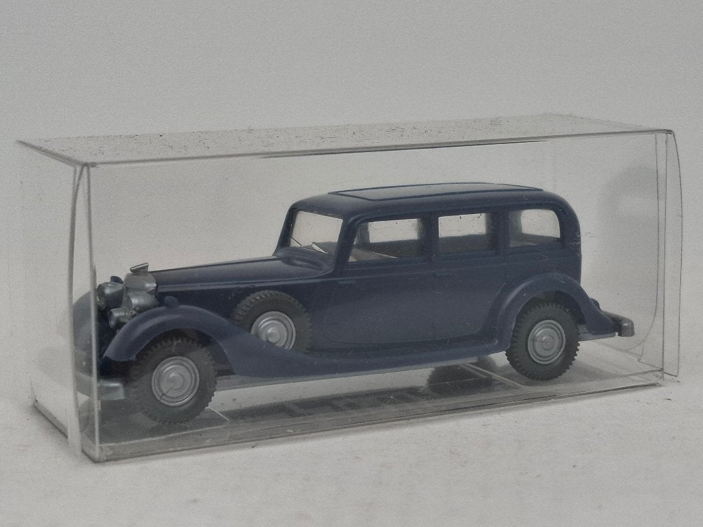 Horch 850 (blauw) - Wiking 1/87, Verzenden, Zo goed als nieuw, Auto, Wiking