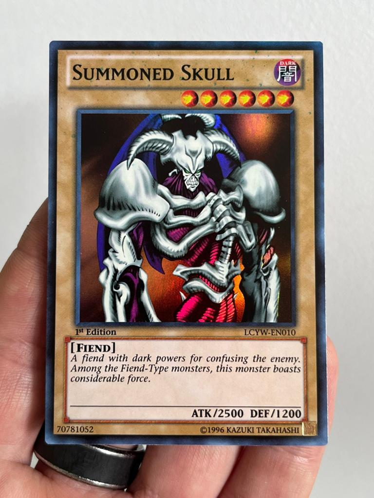 Summoned Skull LCYW 1st Ink error, Ophalen, Zo goed als nieuw