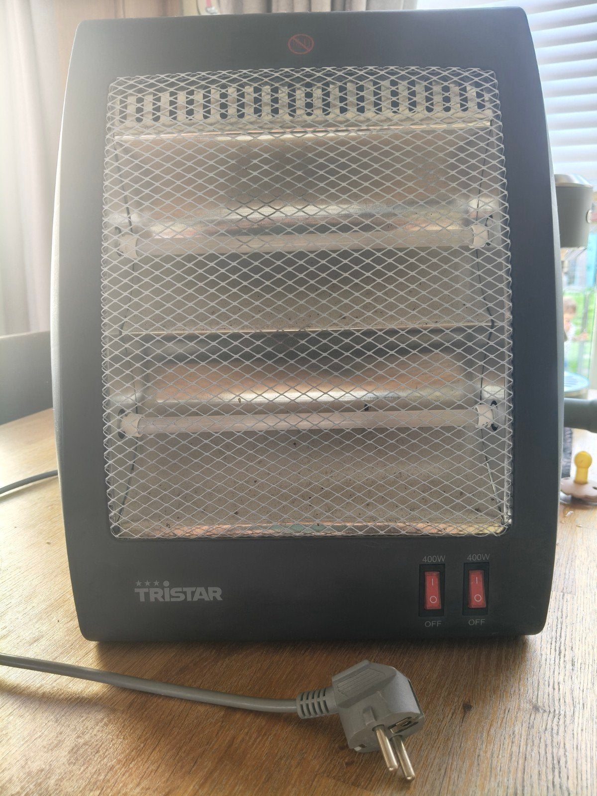 Tristar elektrische kachel 800W - Zo goed als nieuw, Ophalen, 30 tot 80 cm, Kachel, Minder dan 60 cm