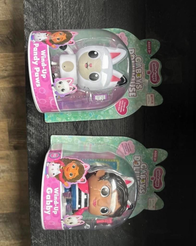 Gabby s dollhouse poppetjes opwind poppen, Verzamelen, Ophalen of Verzenden, Zo goed als nieuw
