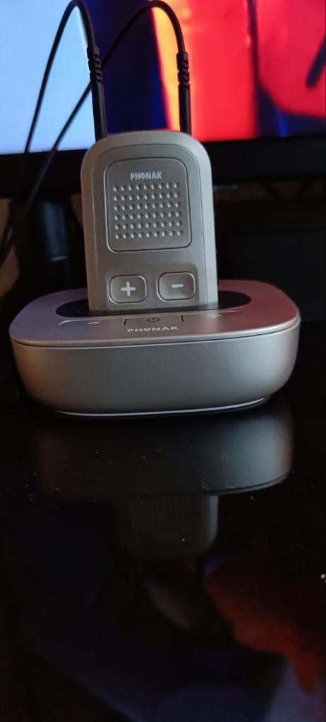 Phonak TV Connector met oplaadstation voor hoortoestellen, Audio, Tv en Foto, Ophalen of Verzenden