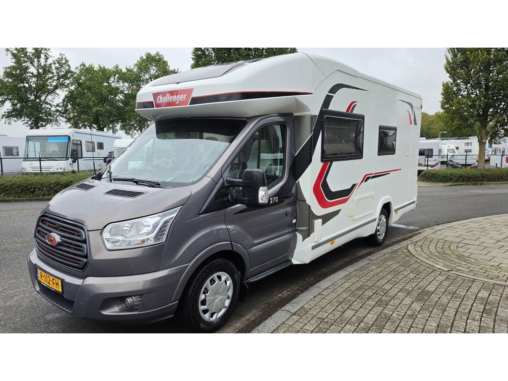 Challenger Mageo 270 enkele bedden, Caravans en Kamperen, Ringverwarming, Ford, 6 tot 7 meter, Challenger